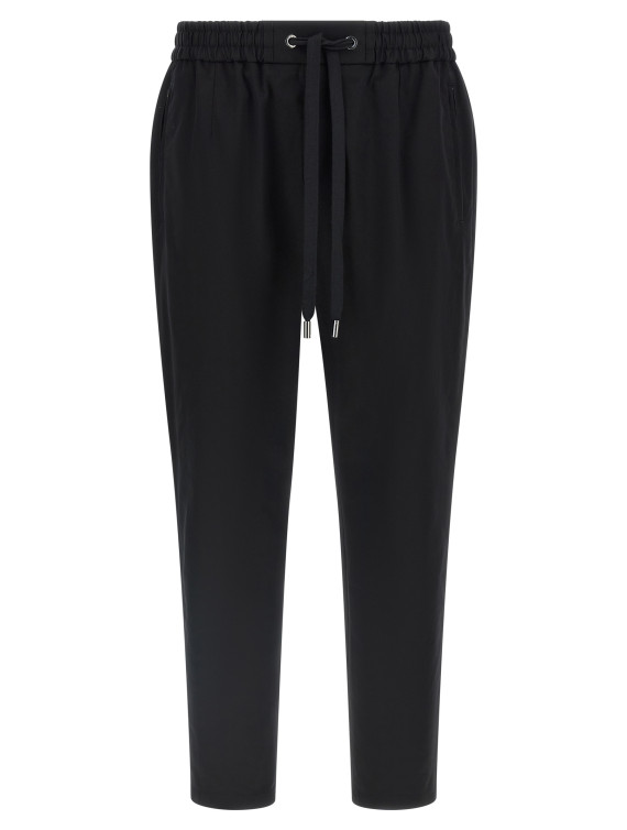 Брюки DOLCE & GABBANA Logo plaque pants (GVZAETGK302N0000) #1