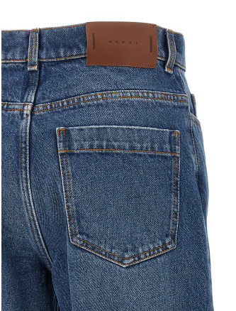 Джинсы MARNI Straight leg jeans (PAJD0659A0USCZ3800B74) #