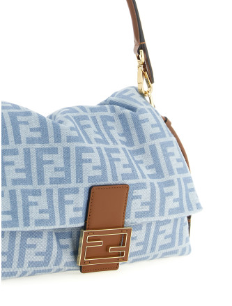 Сумка на плечо FENDI 'Mamma Baguette' (8BR833AY6QF1WM6) #