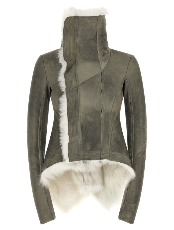 Былғары күртеше RICK OWENS 'Naska' (RP02F5731LSHTS4871) #1