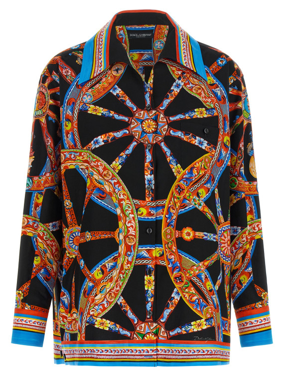 Рубашка, блузка DOLCE & GABBANA 'Hawaii' (F5M82TGDDTES9000) #1