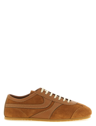 Кроссовки DRIES VAN NOTEN Suede sneakers
