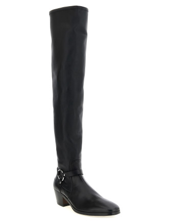 Сапоги выше колена TOM FORD Cuissarde boots (W3924LGO075SNAA) #