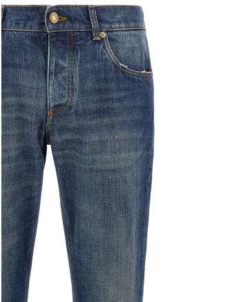 Джинсы DOLCE & GABBANA Logo plaque jeans (GP22ZDG8PO6S9001) #