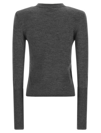 Padded shoulder sweater (107246A3FYI76) #