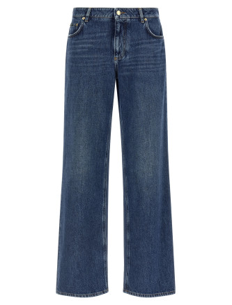 Джинсы DOLCE & GABBANA Wide leg jeans
