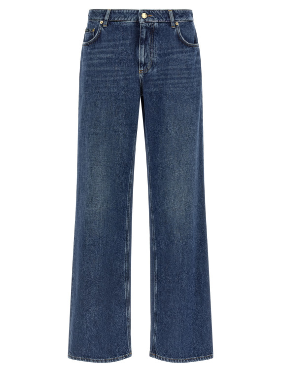 Джинсы DOLCE & GABBANA Wide leg jeans (FTC8CDG8PH7S9001) #1