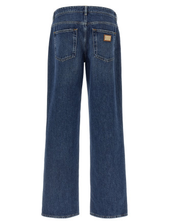 Джинсы DOLCE & GABBANA Wide leg jeans (FTC8CDG8PH7S9001) #