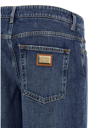 Джинсы DOLCE & GABBANA Wide leg jeans (FTC8CDG8PH7S9001) #