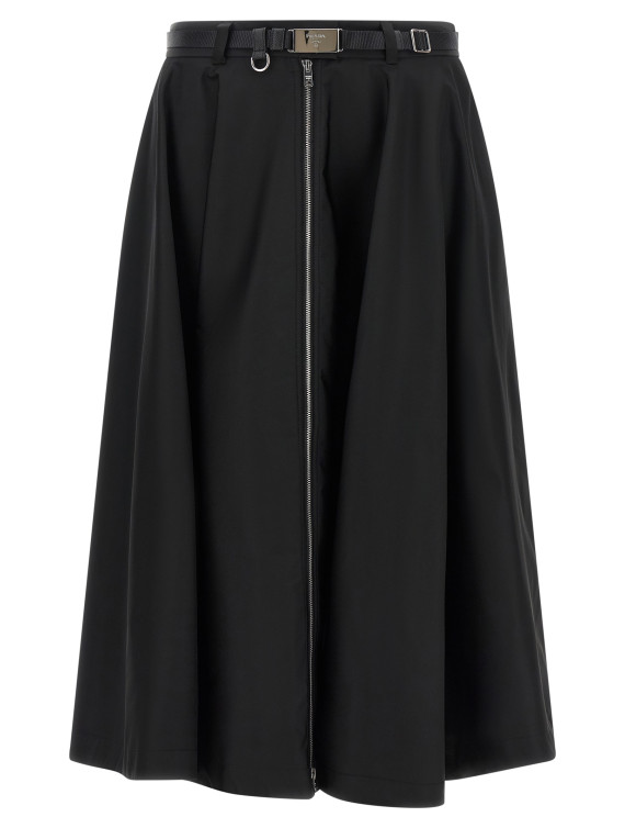 Миди PRADA Re-Nylon flared skirt (21H057SOOO1WQ8F0002) #1