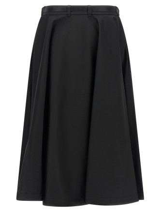 Миди PRADA Re-Nylon flared skirt (21H057SOOO1WQ8F0002) #