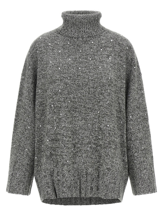 Crystal turtleneck sweater (107337A3GDZK4) #1
