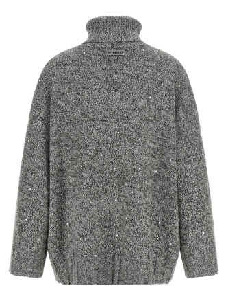 Crystal turtleneck sweater (107337A3GDZK4) #