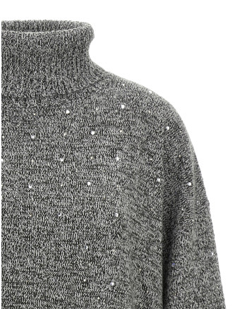 Crystal turtleneck sweater (107337A3GDZK4) #