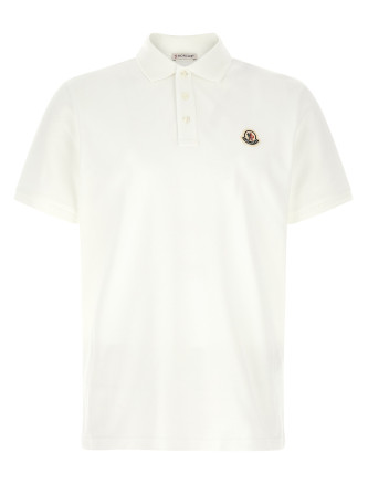 Поло MONCLER Logo patch polo shirt