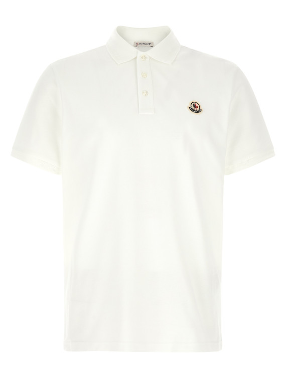Поло MONCLER Logo patch polo shirt (L20918A0001184556002) #1