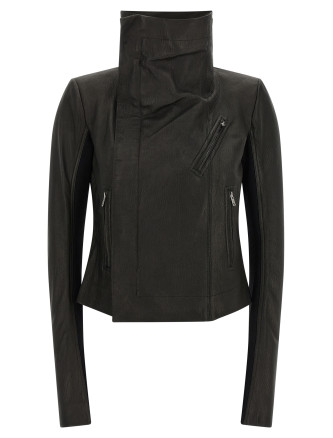 Кожаная куртка RICK OWENS 'Classic Biker'
