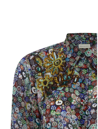 Рубашка, блузка DRIES VAN NOTEN 'Glass Kaleidoscope' (2621307164005980) #