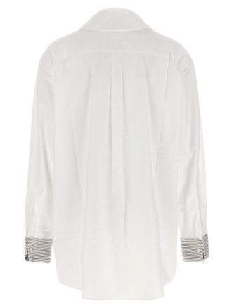Рубашка, блузка PRADA Contrast cuffs shirt (P470JRSOOO6283F0009) #
