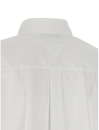 Рубашка, блузка PRADA Contrast cuffs shirt (P470JRSOOO6283F0009) #