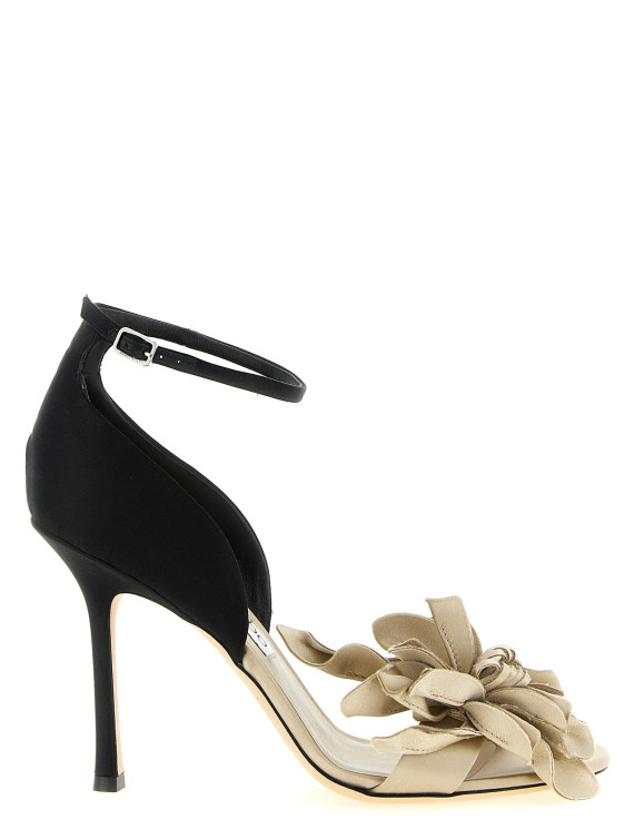 Босоножки на высоком каблуке JIMMY CHOO 'Coko' (COKO100KRQBONEBLACK) #1