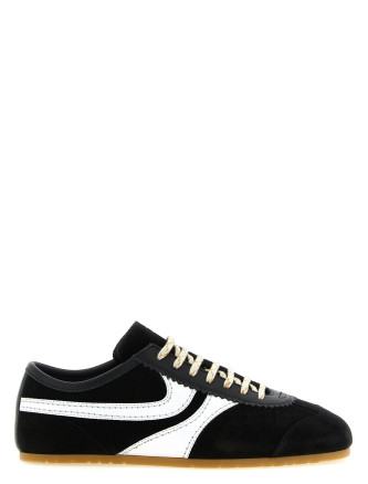Кроссовки DRIES VAN NOTEN Suede sneakers