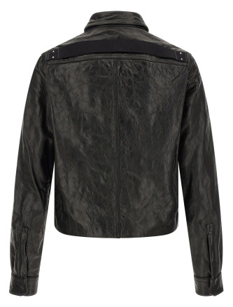 Кожаная куртка RICK OWENS 'Alice' (RU02F4750LBE09) #
