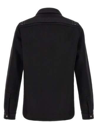 Повседневная куртка RICK OWENS Overshirt jacket (RU02F4729WMT09) #