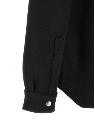 Повседневная куртка RICK OWENS Overshirt jacket (RU02F4729WMT09) #