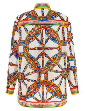 Рубашка, блузка DOLCE & GABBANA 'Carretto' (F5U55TGDDTES9000) #