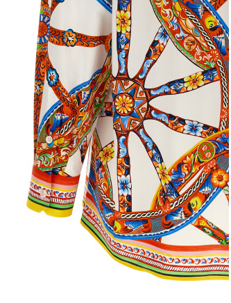 Рубашка, блузка DOLCE & GABBANA 'Carretto' (F5U55TGDDTES9000) #