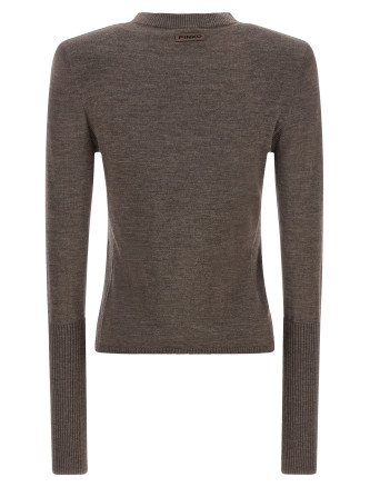 Свитер, кардиган PINKO Padded shoulder sweater (107246A3FYI66) #
