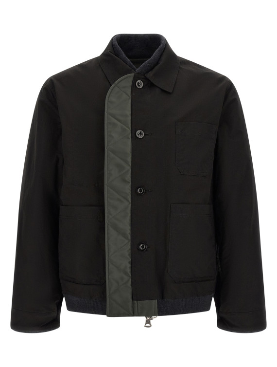Повседневная куртка SACAI Reversible blouson (2604035M045) #1