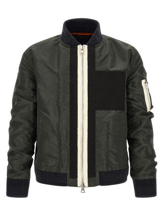 Повседневная куртка SACAI Reversible blouson (2604035M045) #
