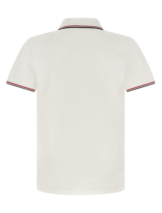 Поло MONCLER Tricolor trim polo shirt (L20918A7030084556001) #