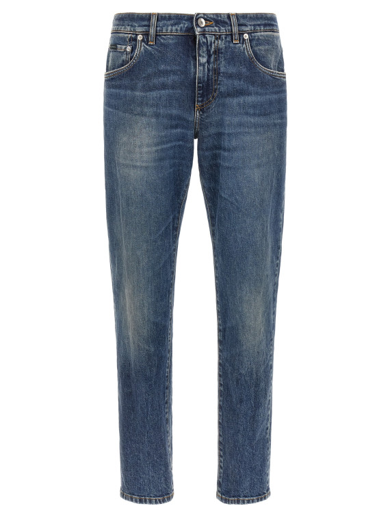 Logo plaque jeans (GY07CDG8PK5S9001) #1