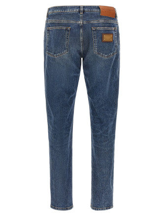 Logo plaque jeans (GY07CDG8PK5S9001) #