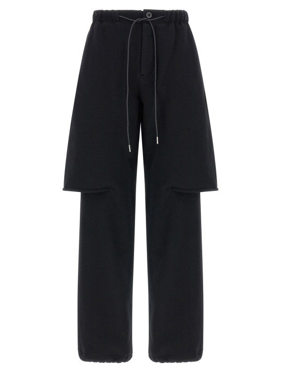 Брюки SACAI Trompe l'oeil bermuda pants (2608685001) #1