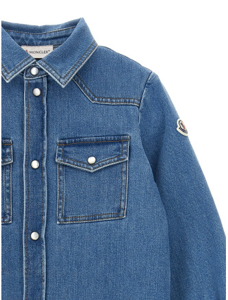 Рубашка, блузка MONCLER ENFANT Denim shirt (L29542F00001598A1730) #