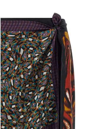Миди DRIES VAN NOTEN 'Scarfy' (2621308074014976) #