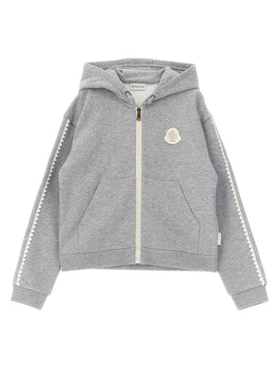 Толстовка MONCLER ENFANT Crochet details hoodie (L29548G00017899PS980) #1