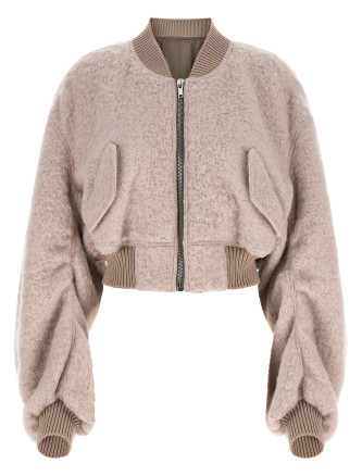 Куртка-бомбер RICK OWENS 'Secchia Cropped Flight'
