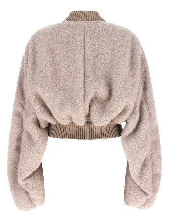 Куртка-бомбер RICK OWENS 'Secchia Cropped Flight' (RP02F5702WPA23) #