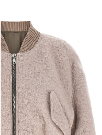 Куртка-бомбер RICK OWENS 'Secchia Cropped Flight' (RP02F5702WPA23) #