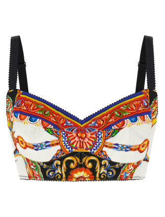 Вечерний топ DOLCE & GABBANA 'Carretto'