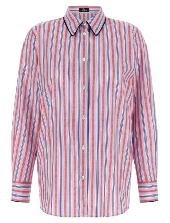 Рубашка, блузка ETRO Fil coupé shirt