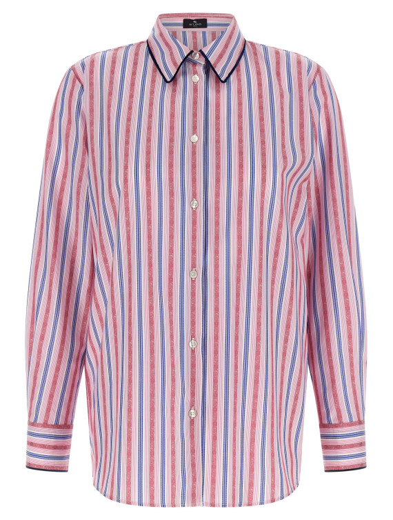 Рубашка, блузка ETRO Fil coupé shirt (WRIA001399TJ51ES9870) #1