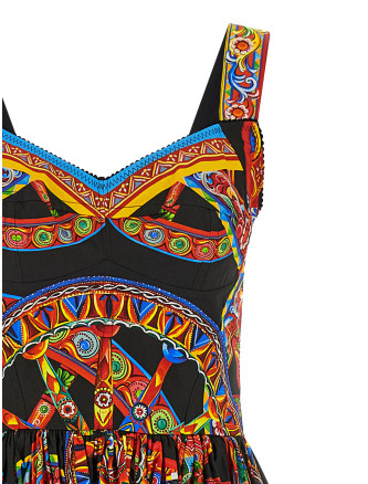 Макси DOLCE & GABBANA 'Carretto' (F6TTHTGDDTFS9000) #
