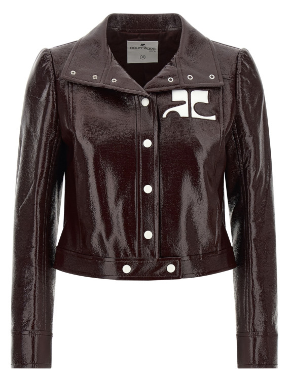 Повседневная куртка COURREGES 'Reedition Vinyl' (223CBL005VY00144090) #1