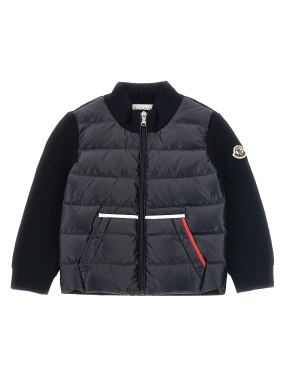 Свитер, кардиган MONCLER ENFANT Padded cardigan (L29519B00001M1131742) #1
